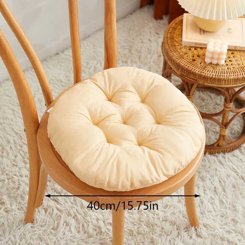 Office Chair Cushion Color Round Cushion Winter Warmth Cushion Household Dining Sofa Seat Pad Student Stool Butt Cushion H260330 - view 7