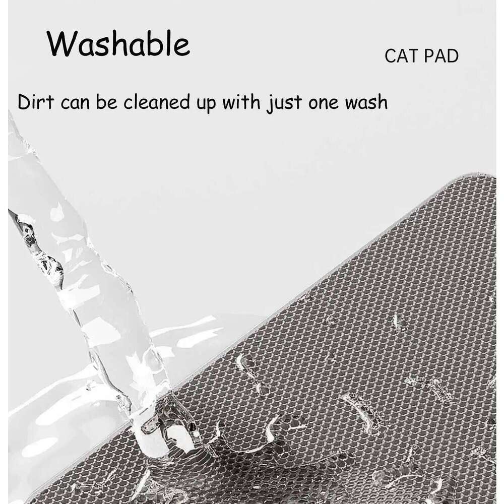 Winter Double Layer Waterproof Litter Box Toilet Nonslip Sand Cat Washable Mat Pet Clean