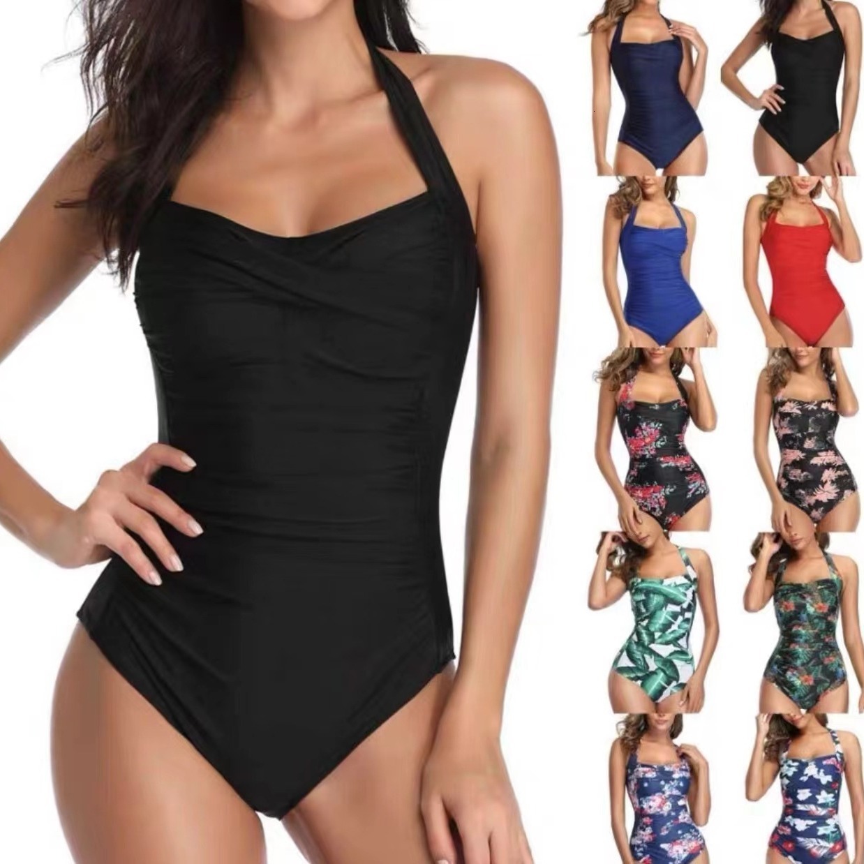 Tie Strap Swimsuit Liaoning Huludao Tight Swimwear Solid Color Style Womens Tankini 210625