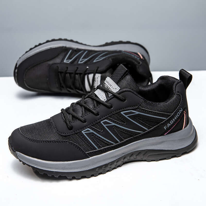 Free shipping Breathable the elderly, non-slip and wear-resistant sports shoes, soft-soled mothers, lightweight casual walking shoes for fathers