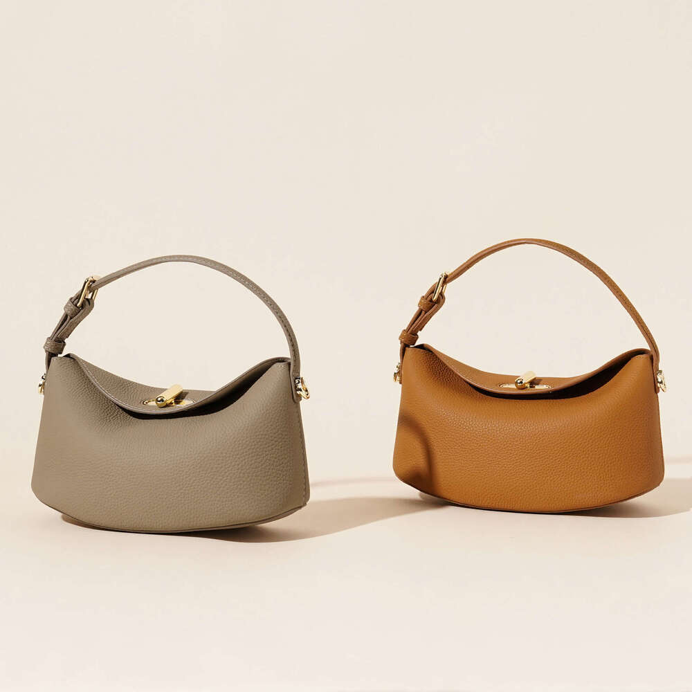 Purse Shoulder Crossbody Designer 2025 Ladies Flap Fashion Handbag Square Leather Black Chain Mini High Quality Armpit Bag