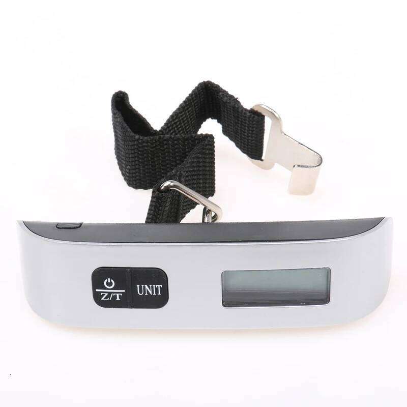 Digital LCD Display 110lb/50kg Electronic Luggage Hanging Suitcase Travel Weighs Bag Weight Balance Portable Scale Tool