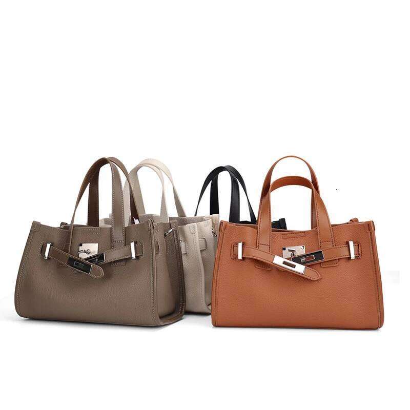 Spring New Women S Retro Genuine Cowhide Leather Tote Female Luxury Designer Shoulder Underarm Bags Niche Crossbody Bag TIANOUDAISHU