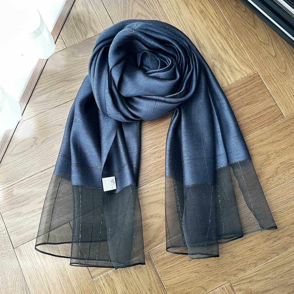 Premium Quality 100 Mulberry Silk Scarf for Women Soft Flowy Lightweight Luxury Shawl for Daily Wedding Travel Use Z260330