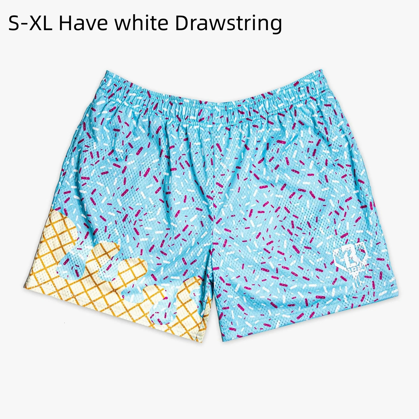 Halloween Men Women Graffiti Shorts BASEBALL 101 Breathable Comfortable Sports Shorts American Retro Basketball Shorts 260330