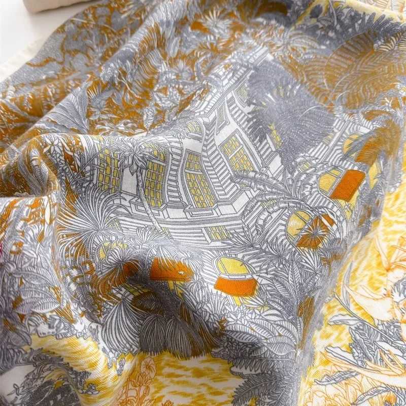 70 70cm Small Square Scarf Light and Thin Scarf High-end Shawl Small Headband Printed Small Silk Scarf Womens Z260330