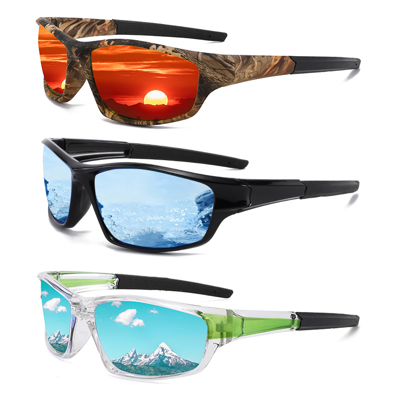 Outdoor Cycling Polarized Sports Sunglasses Night Vision Sunglasses Men's Fishing Glasses Cross border E-commerce