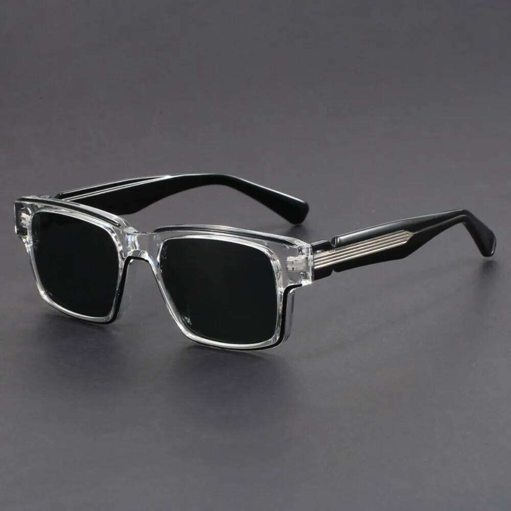 Fashion Square Frame Quality Brand Acetate Sunglasses Men polarized men Glasses Women Outdoor Driving Eyewea 26Y0330
