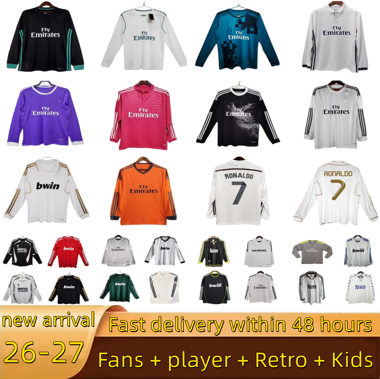 12 13 14 15 16 17 ReAlMadrid Retro Soccer Jerseys RONALDO RAUL FIGO vintage 00 01 02 03 04 ZIDANE Modric R.CARLOS KAKA BALE KROOS 88 94 96 97 98 99 Reals MAdriD classic shirt
