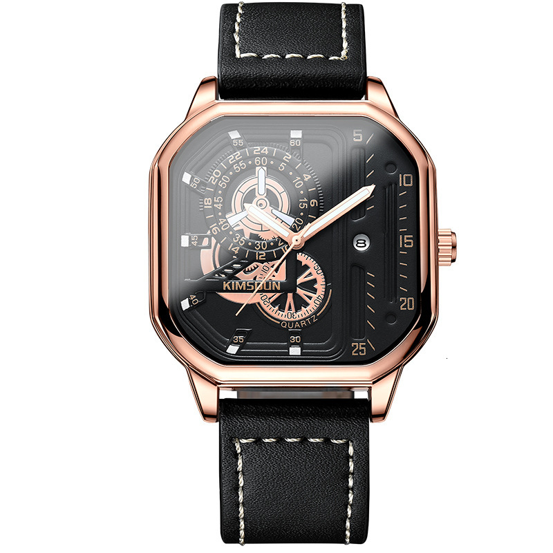 Watches Men Designer Chic Diamond Quartz Fashion Wristwatch Waterproof Cycling Running Reloj Hombre Homme Montre De Luxe
