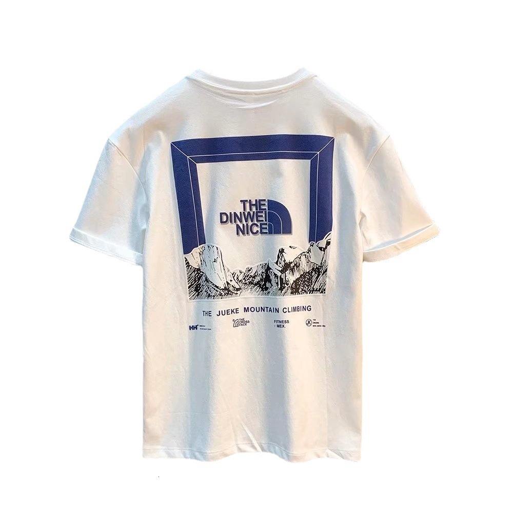 Luxury Brand Designer Clothes Trendy Men's Cotton T-Shirt With Short Sleeves, Versatile And Stylish, Ins-Style, Simple And Cool, Popular Online, 