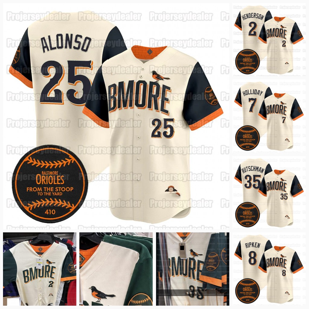 Pete Alonso Orioles 2026 City Connect Jersey Adley Rutschman TaylorS Ward Gary Sanchez Chris Davis Cal Ripken Jr. Samuel Basallo Jackson Holliday