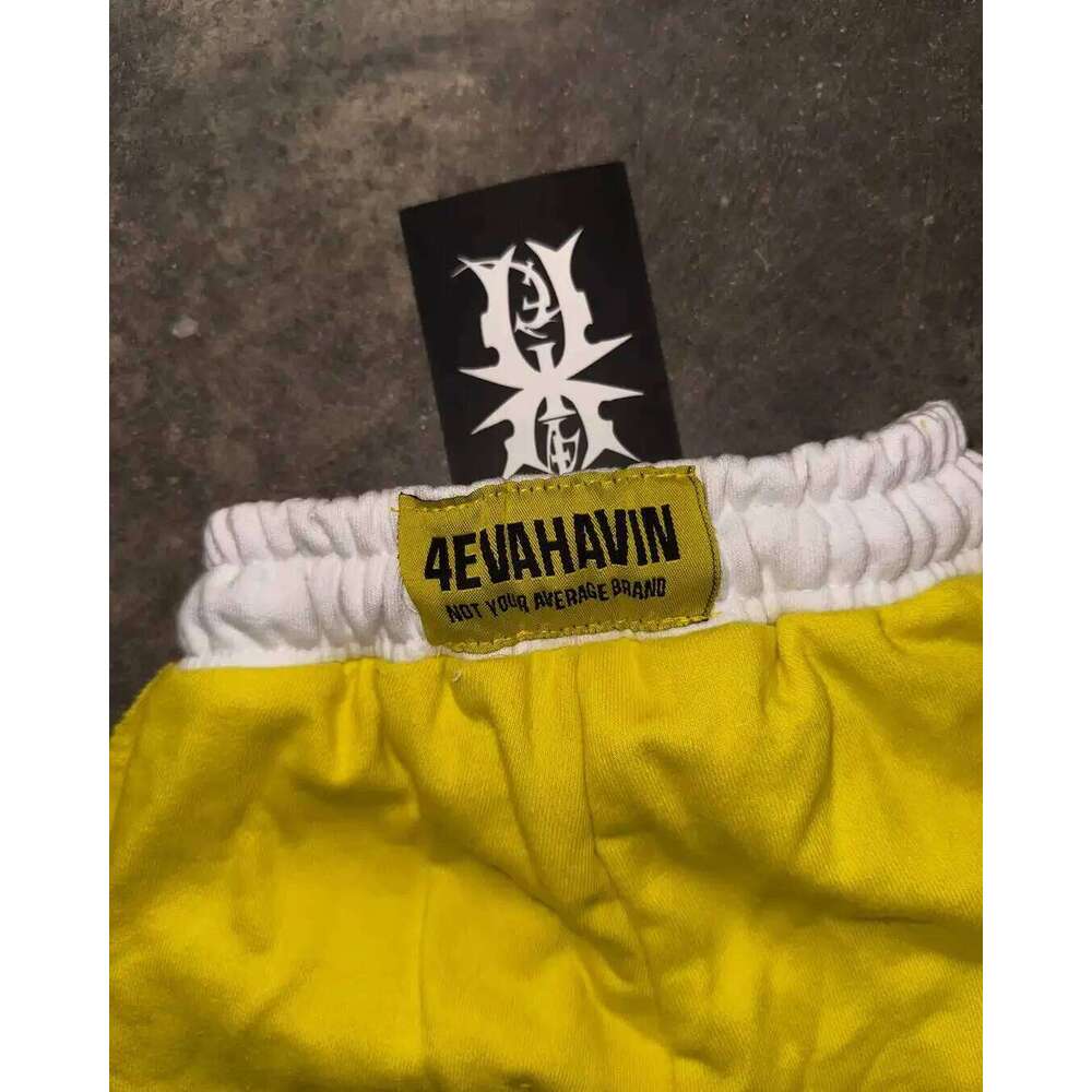 American Fashion Trend Sell Pattern Patch Casual Men Street Y2k New Hip Hop Retro Sports Harajuku Punk Rock Shorts