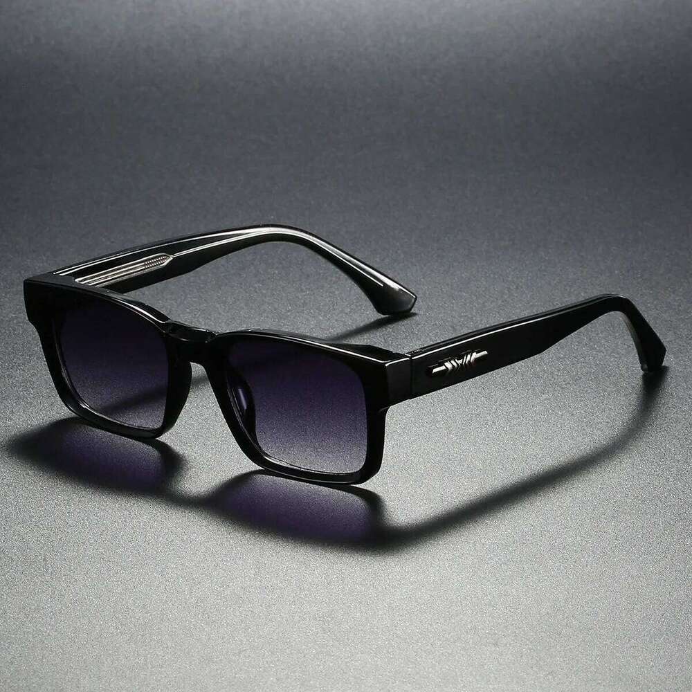 Quality Square Polarized Sunglasses Men Metal Core UV400 Unisex Sun Glasses Travel Hiking Beach Fishing Eyewear 26Y0330