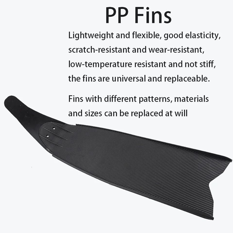 Professional Scuba Diving Long Fins Lightweight Flippers Water Sports Beach Shoes Snorkeling FreeDiving Spearfishing Hunting 260312