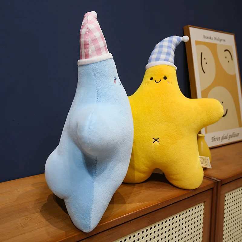 Star Pillow Decorative Throw Pillows for Bed Couch 15 Star Shaped Pillow Plush Floor Cushions Room Decor Pillow H260330 - view 6