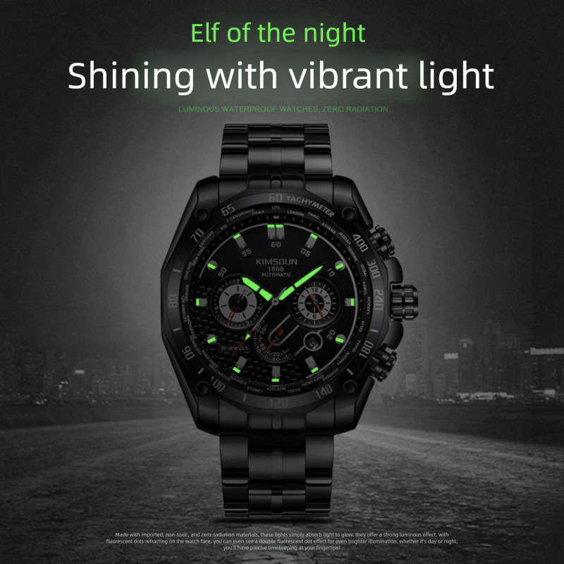 Watches Men Designer Waterproof Fashion Wristwatch Diamond Fashionable Swimming Reloj Hombre Homme Montre De Luxe