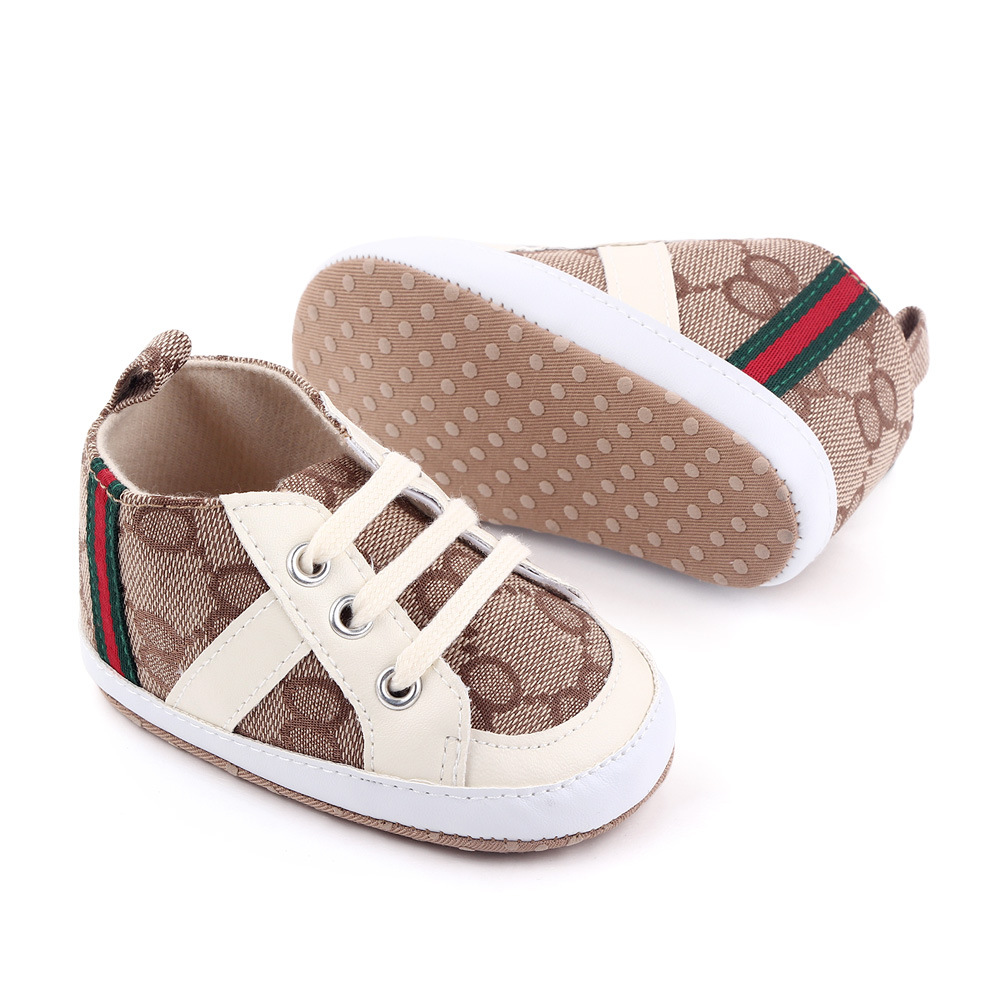 Newborn Shoes Newborn Kid Shoes Canvas Sneakers Infant Baby Boy Girl Soft Sole Crib Shoes First Walkers 0-18Month L0777