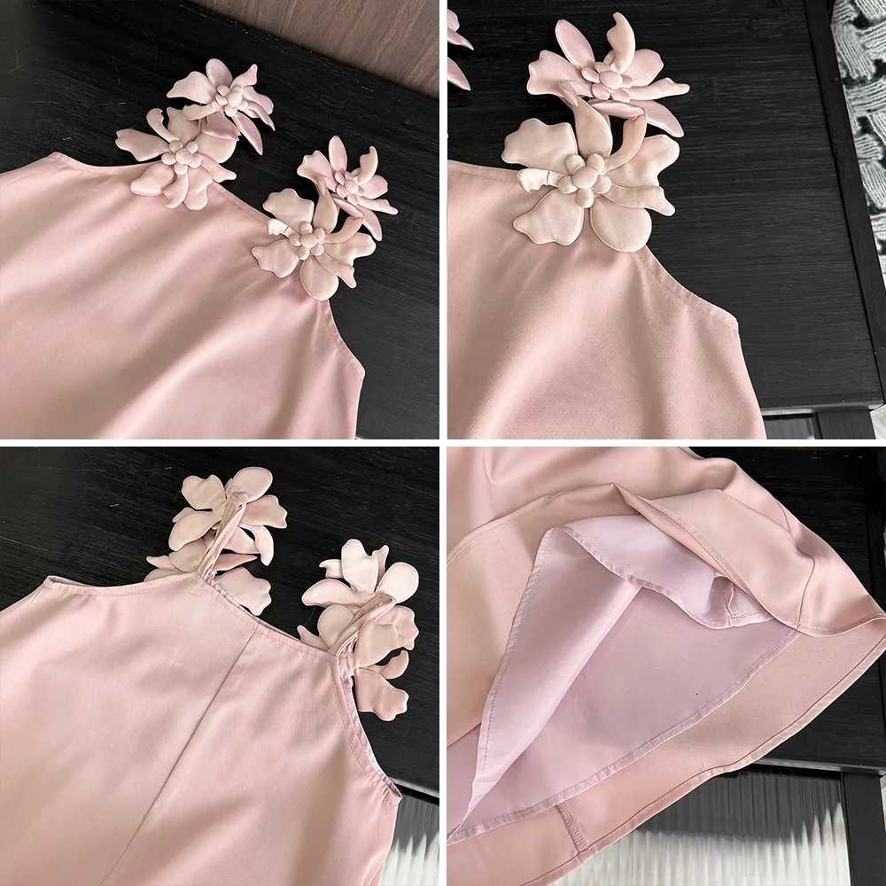 Bear Leader 2-7 Years 3D Flower Birthday Wedding Princess Dress Korean Version Sling Party Clothes Summer Girls Casual OutwearT260330