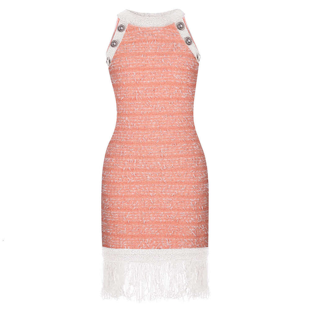 Summer new designer high-quality knitted vest women's slim fit sleeveless X21 dress 2026