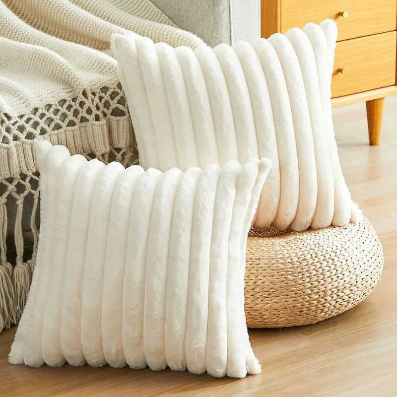 2pc Stripe Corduroy Pillow Case Creative Home Fabric PillowCushion for Sofa Bedroom Car Home Decoration Home Decor Room Decor H260330 - view 4