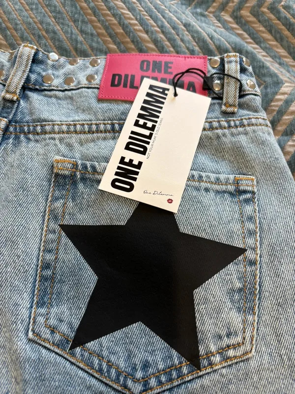 Y2k Stars Print Jeans Hip Hop Streetwear Baggy Denim Pants Low Waist Jeans Harajuku American Style Women Clothing 260325