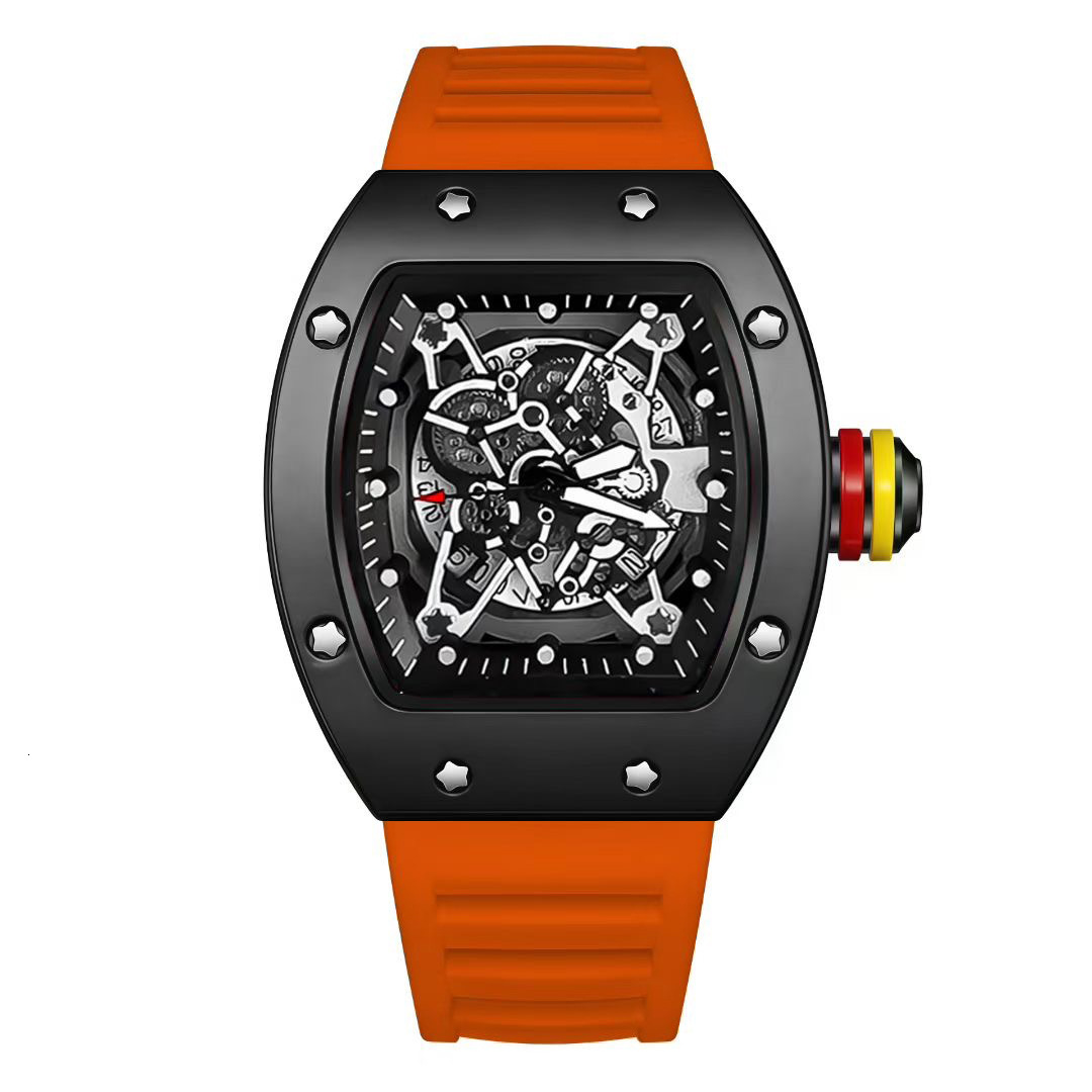 Watches Men Designer Diamond Horloge Casual Shock Moissanite Luxury Quartz Reloj De Lujo Diving Reloj Hombre Homme Montre De Luxe