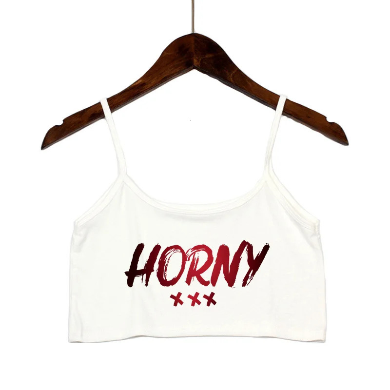 HORNY Camis Backless Camisole Summer Crop Top Sexy Tops for Women Seamless Sleeveless Tank Tops Female Clothes Camison Verano 260313