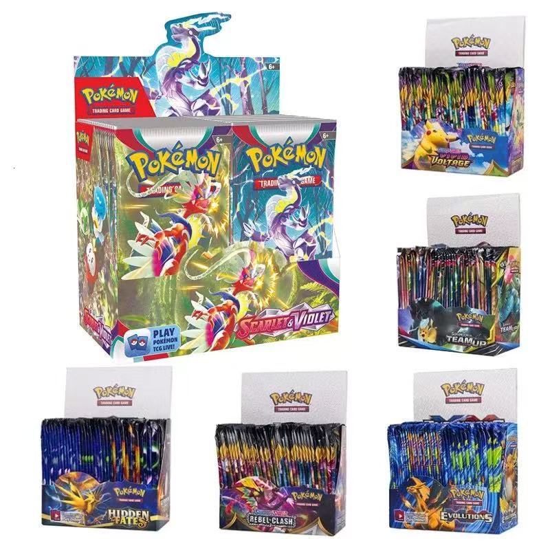 Pokemon Cards Scarlet Violet Pokemon Blind Box Pokemon Booster Box 360pc/1box