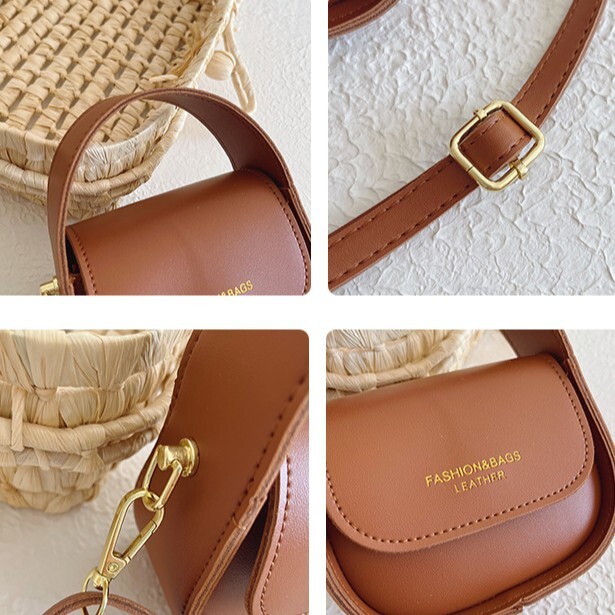 Free Shipping High Value Mini Saddle Bag for Women Cute Small Handbag with Top Handle Versatile Crossbody Purse in Multiple Colors