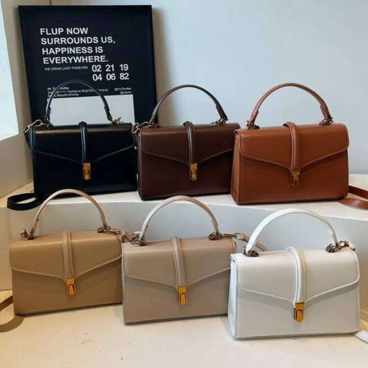 New Stylish And Simple Shoulder Messenger Women S Commuting Daily Versatile Portable Small Square Bag TIANOUDAISHU