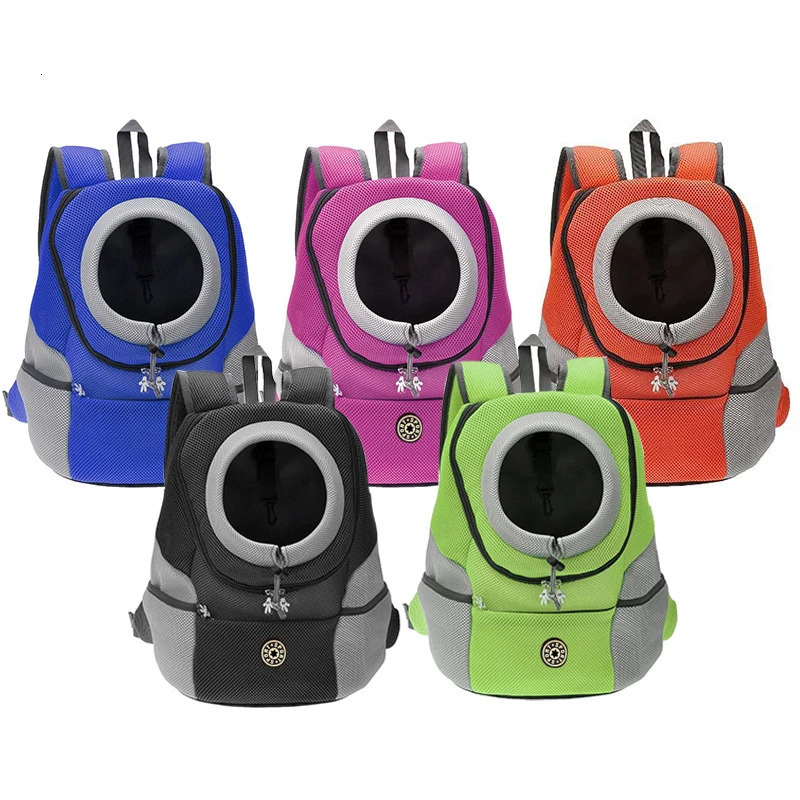 Double Shoulder Portable Outdoor Pet Bag For Dogs Travel Breathable Dog Bag Outdoor Dog Bag Pet Carrying Supplies 260316