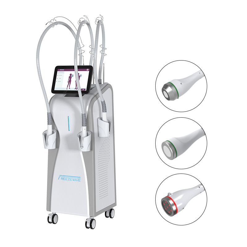 Powerful 3 in 1 Vertical 2.45GHz Microwave freeze wave Therapy Machine face lifting Anti-Aging Slimming skin Lifting Weight Loss shaping beauty Machin