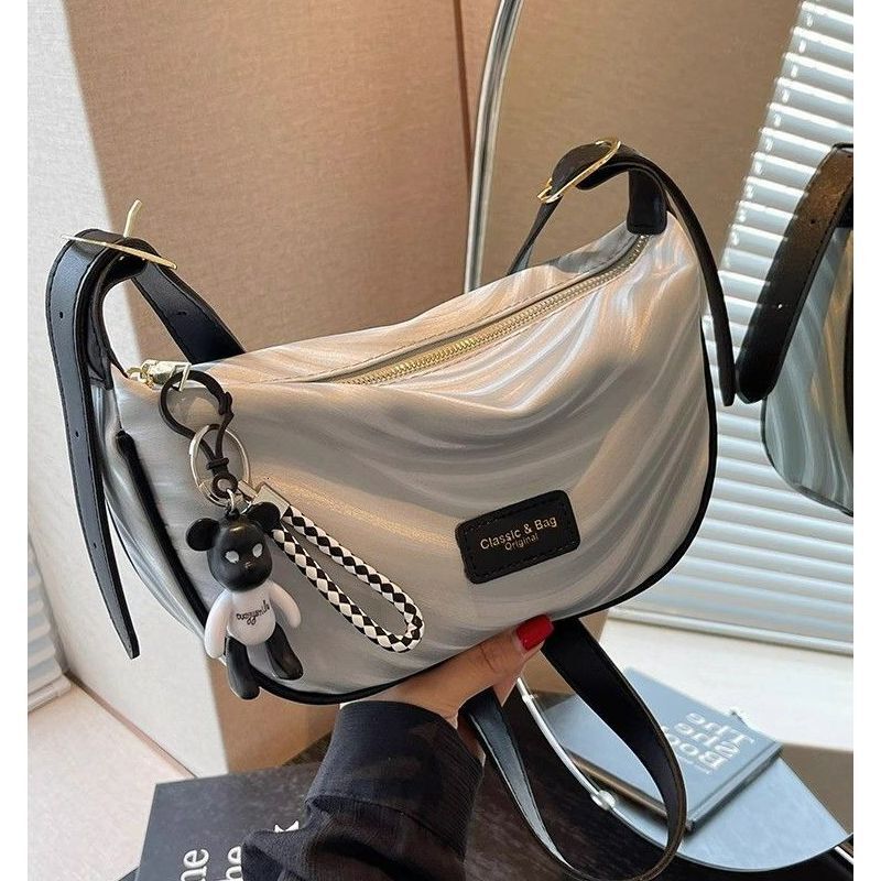 High-quality niche for women 2024 new versatile popular crossbody fashionable single-shoulder dumpling bag