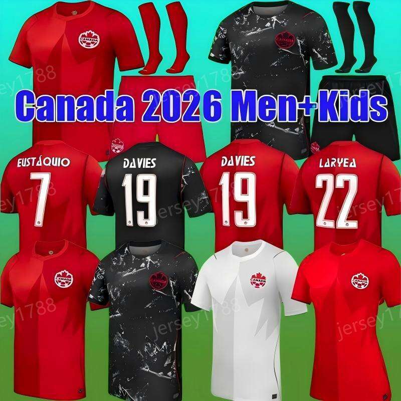 2026 World Cup Canada Soccer Jerseys national team 26 27 DAVIES J.DAVID LARIN UGBO CAVALLINI MILLAR EUSTAQUIO FRASER football shirt home player