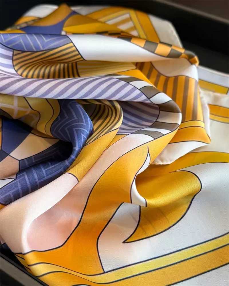 Geetric Print Scarf for Wen Lightweight Soft Perfect for Hair Neck Bag Accessory Fashion bandLadies Bandana X260328
