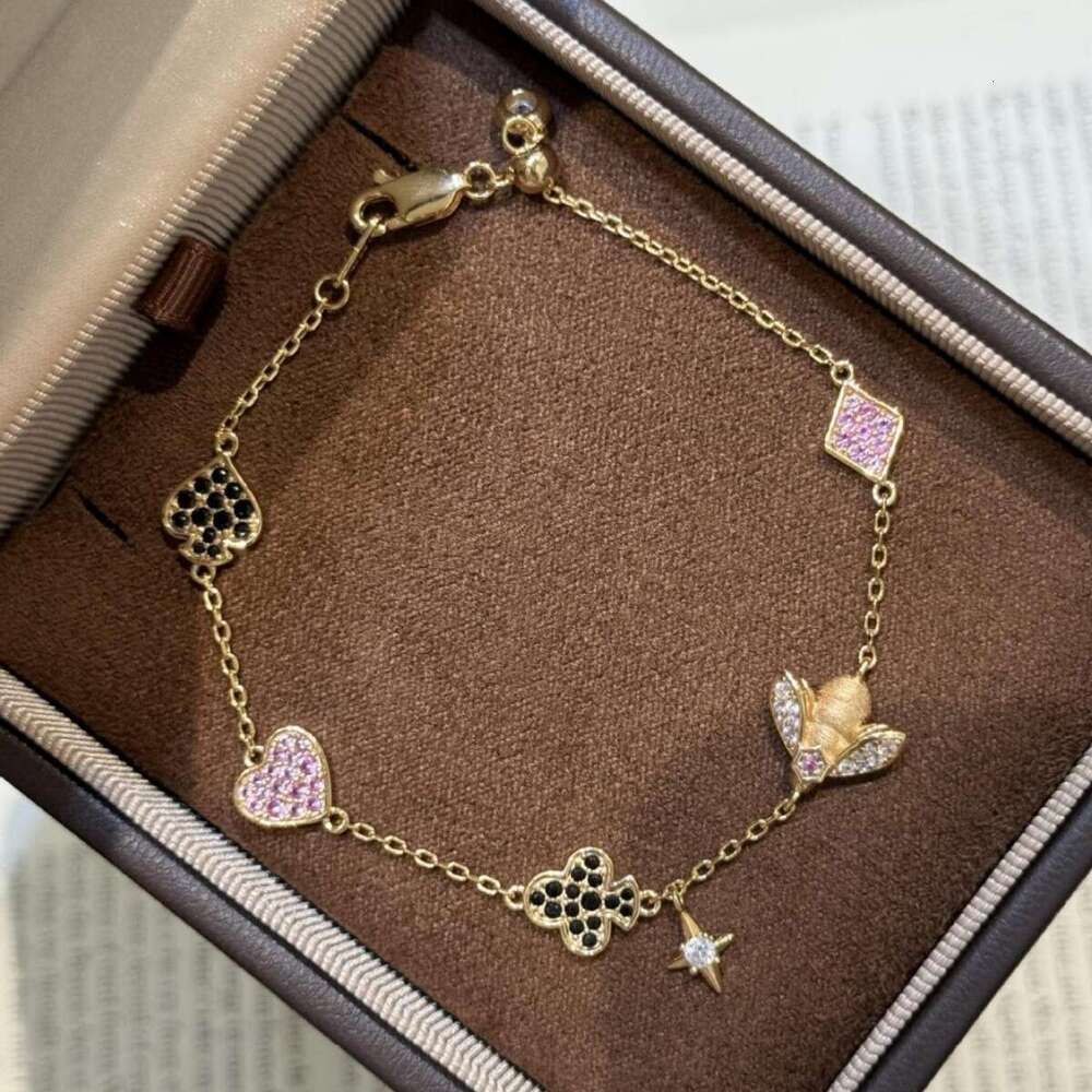 Light Luxury Style Jewelry Bracelet Exquisite Zircon Hand Accessories Versatile High-end Fashion Bracelet