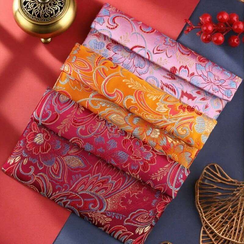 Chinese Embroidery Stobag Pcs Chinese Silk Cotton Bag Button Red Envelopes Embroidery For Gift Jewelry Package Storage Pocket Reusable Pouches