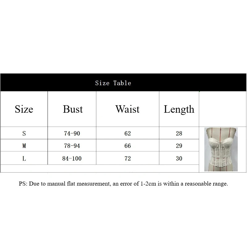 Fashion Lace Fishbone Vest Women Strapless Sleeveless Backless Slim Fit Solid Tube Top Summer Fashion Women Street Trendy Tanks 260313