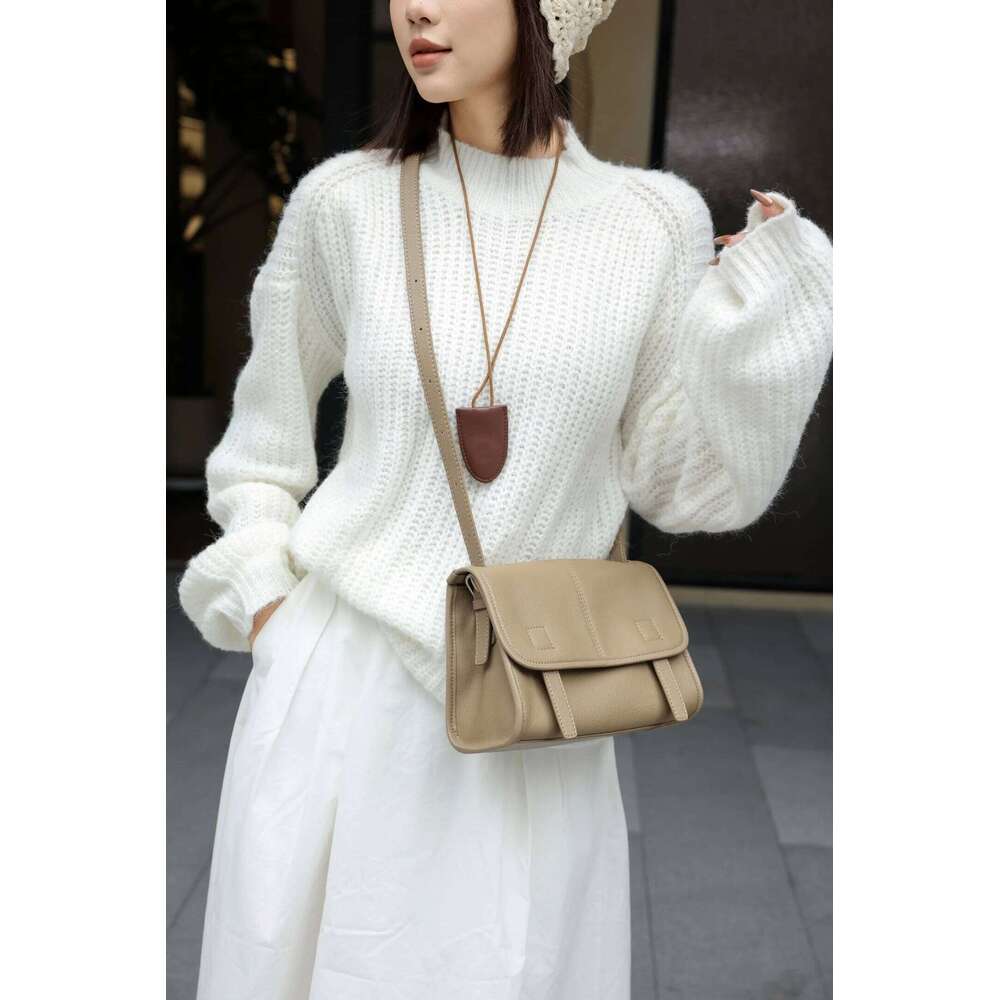 Genuine Grade Leather Women Shoulder Crossbody Small Square Bags Luxury Brand Female Fashion Cowhide Messenger Bag New Liksusie