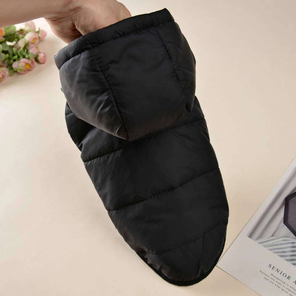 Hooded Coat For Small Medium Winter Windproof Pet Dog Clothes With D-ring Puppy Warm Clothing Cat Costumes Chihuahua Pug