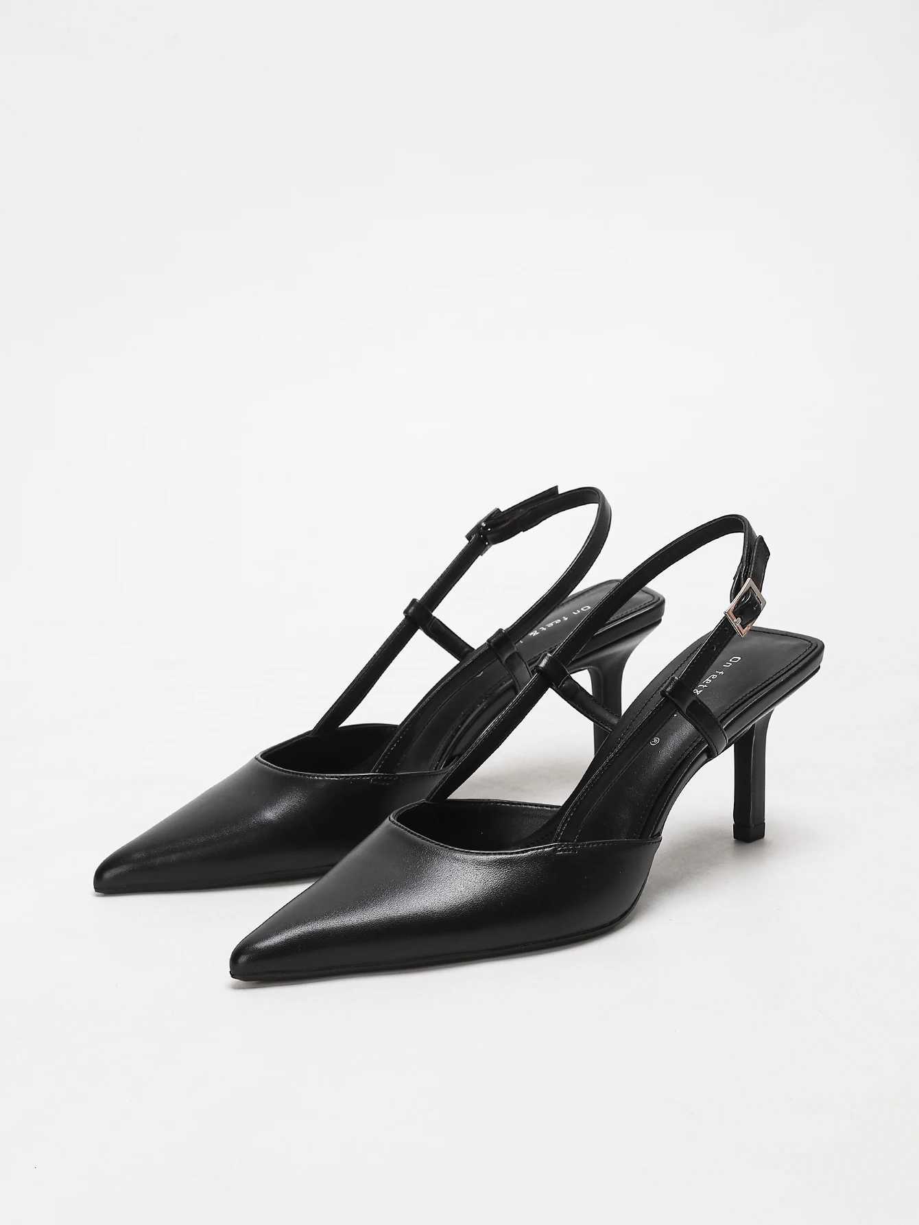 Fashionable and elegant womens shallow pointed-toe high heels comfortable simple and versatile slim high heels Z260330