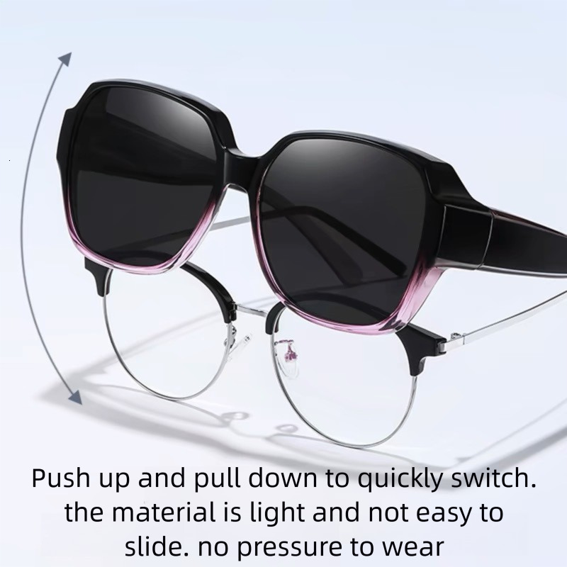2026 New Anti Glare Designer Sunglasses Luxury Brand Fashion Accessories Outdoor Sports Fishing Circular Large Frame Anti UV Men's Sunglasses Who