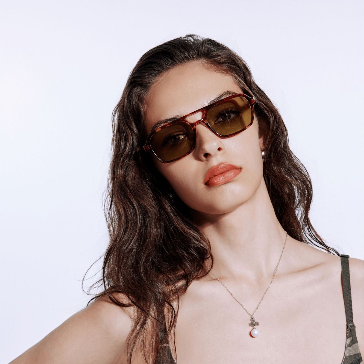 2026 High End Leopard Print Box Designer Sunglasses Luxury Brand Fashion Accessories Dual Beam Polarized Light Blue Pink Anti UV Women's Outdoor 