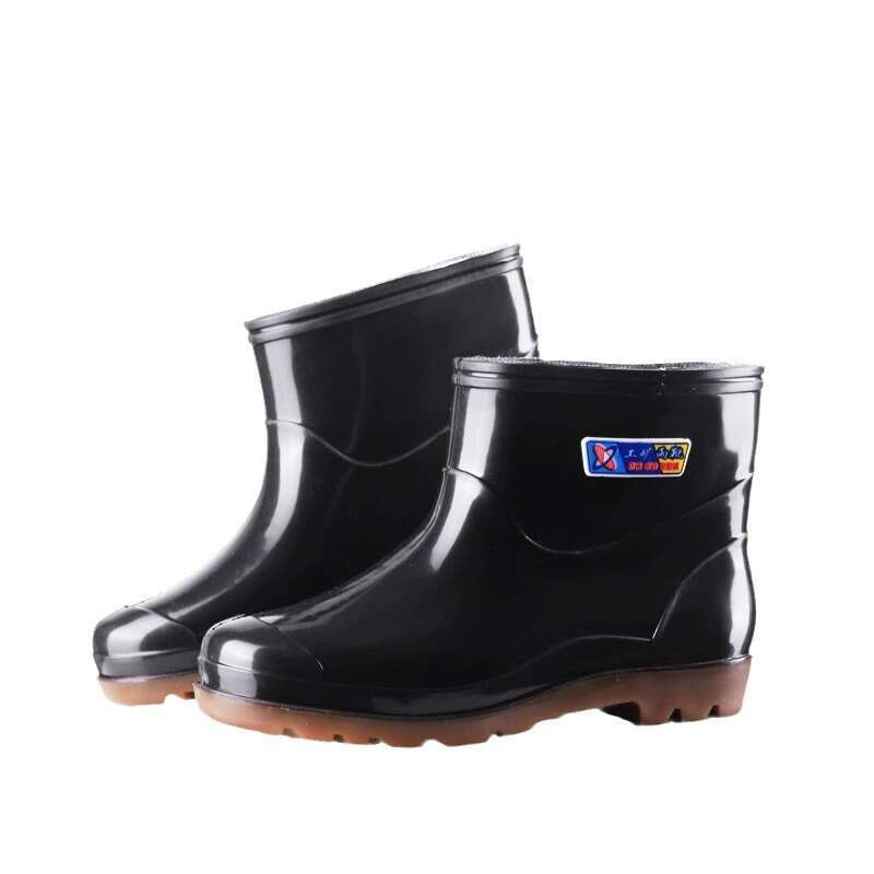 Free shipping Rain Boots for Men Women, Warm, Acid and high quality Alkali Resistant, High Tube, Thickened, Non-Slip, Labor Protection, Car Wash Water