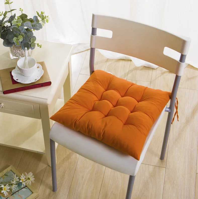 1 pc Colorful Soft Hot Home Office Decor Square Cotton Seat Cushion Pillow Buttocks Chair Cushion H260330 - view 7