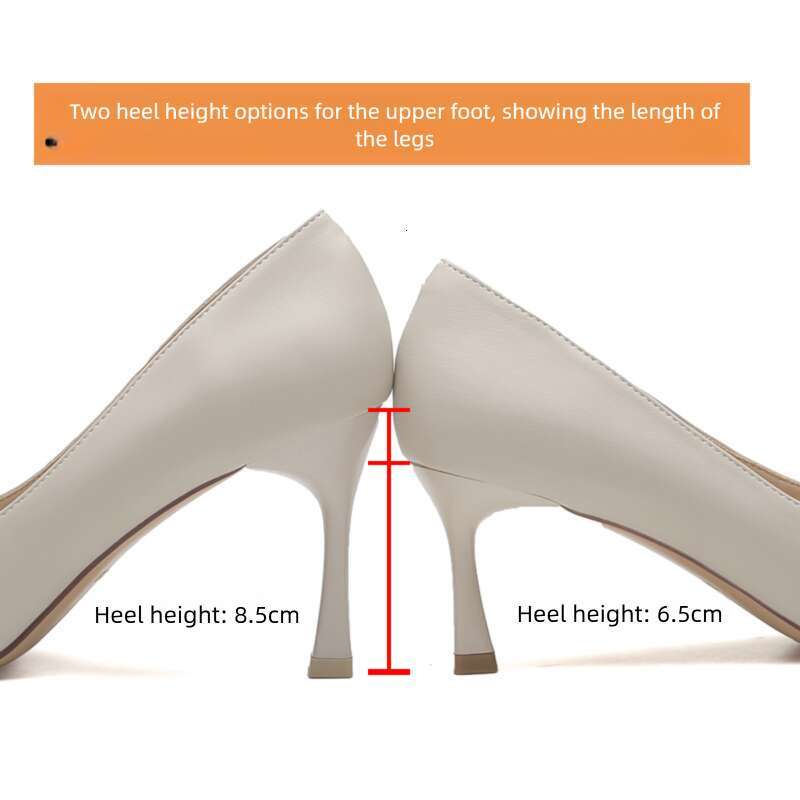 2026 Style Commuter Heel Single For Women Elegant Patent Leather High Heels With Metal Horse Street Buckle Pointed Toe Stiletto Women S Shoes