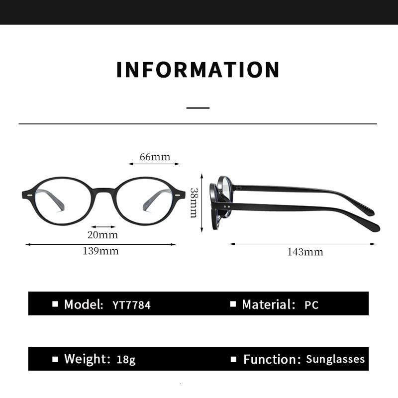 Computer Glasses Frame Women Men Retro Oval Eyewear Driving Business Female Male Fashionable Highend Personalized 260317