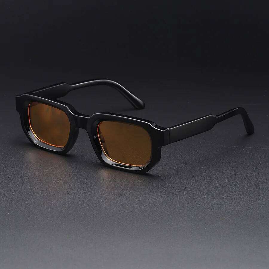 New Vintage Rectangle Frame Sunglasses Fashion Retro Men Sun Luxury Brand Design Glasses UV400 Eyewear Women Goggles 26Y0330