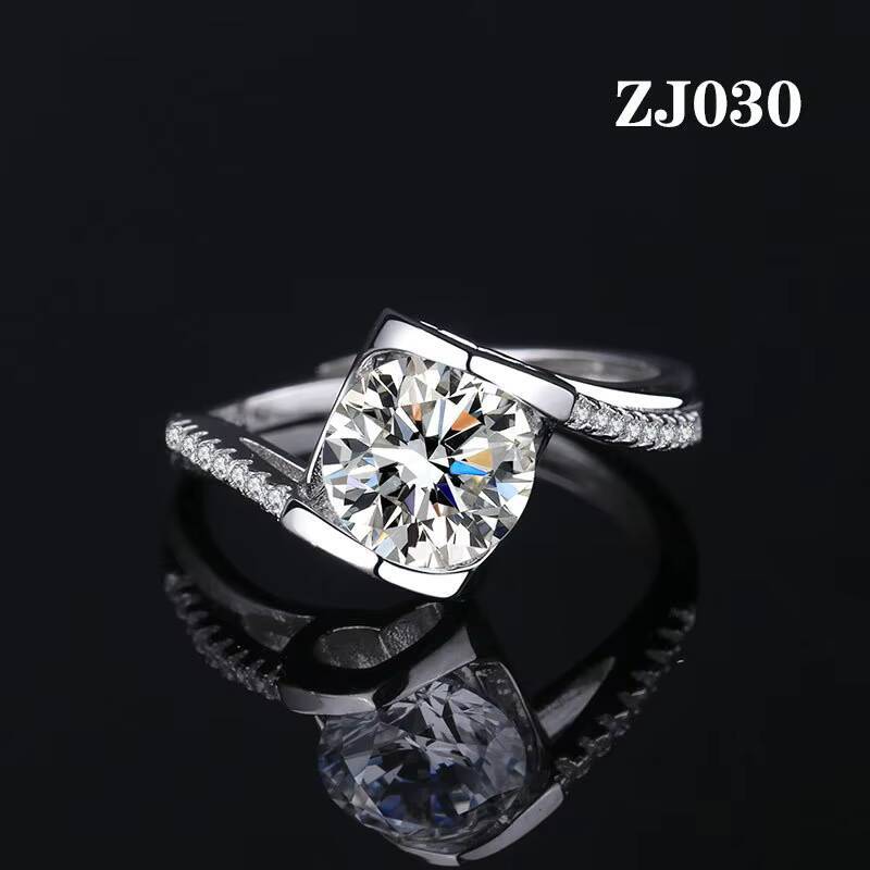 Madonna 6/7/8/9ct ZhengZhou Lab Created Diamonds Rings Grower Moissanite Custom Wholesale